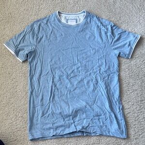 Denim & Flower Sky Blue Short Sleeve Tee